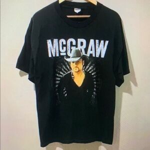 McGraw Black Graphic Tee
